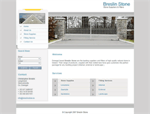 Tablet Screenshot of breslinstone.ie